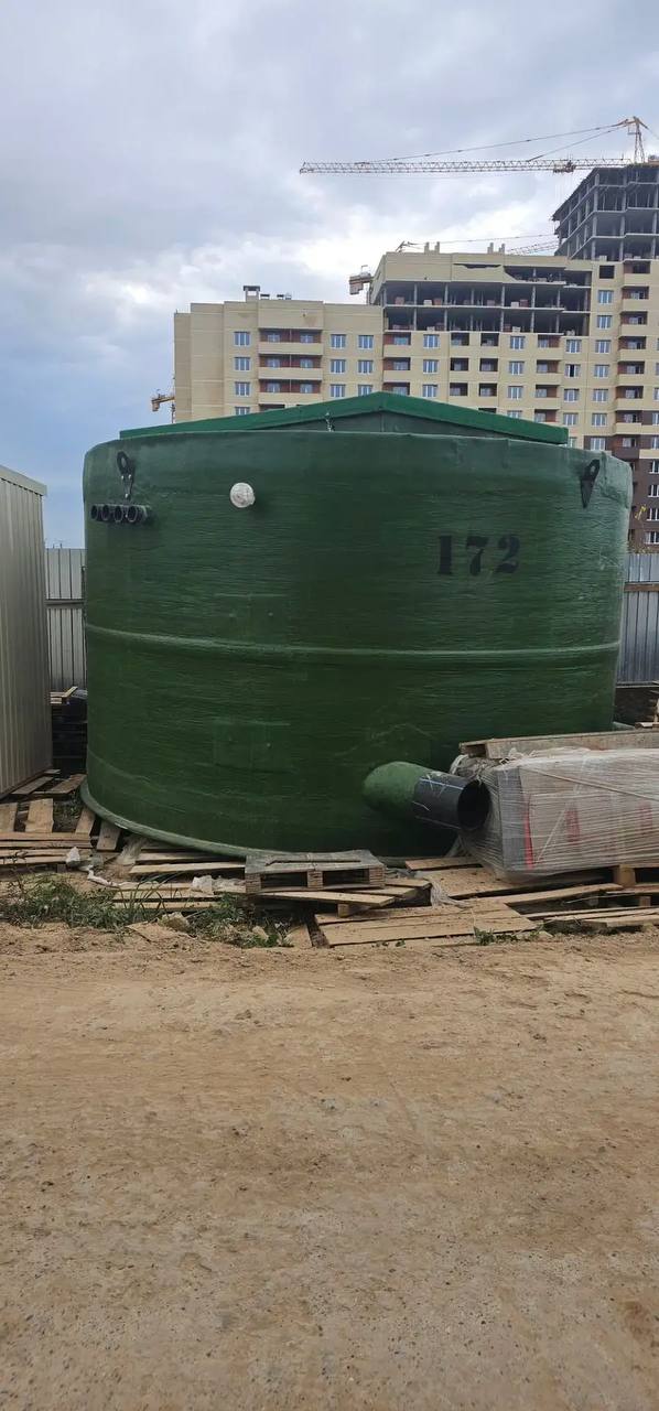 Школа пгт. Кугеси, Жироуловитель подземного типа 12 л/с — фото 3