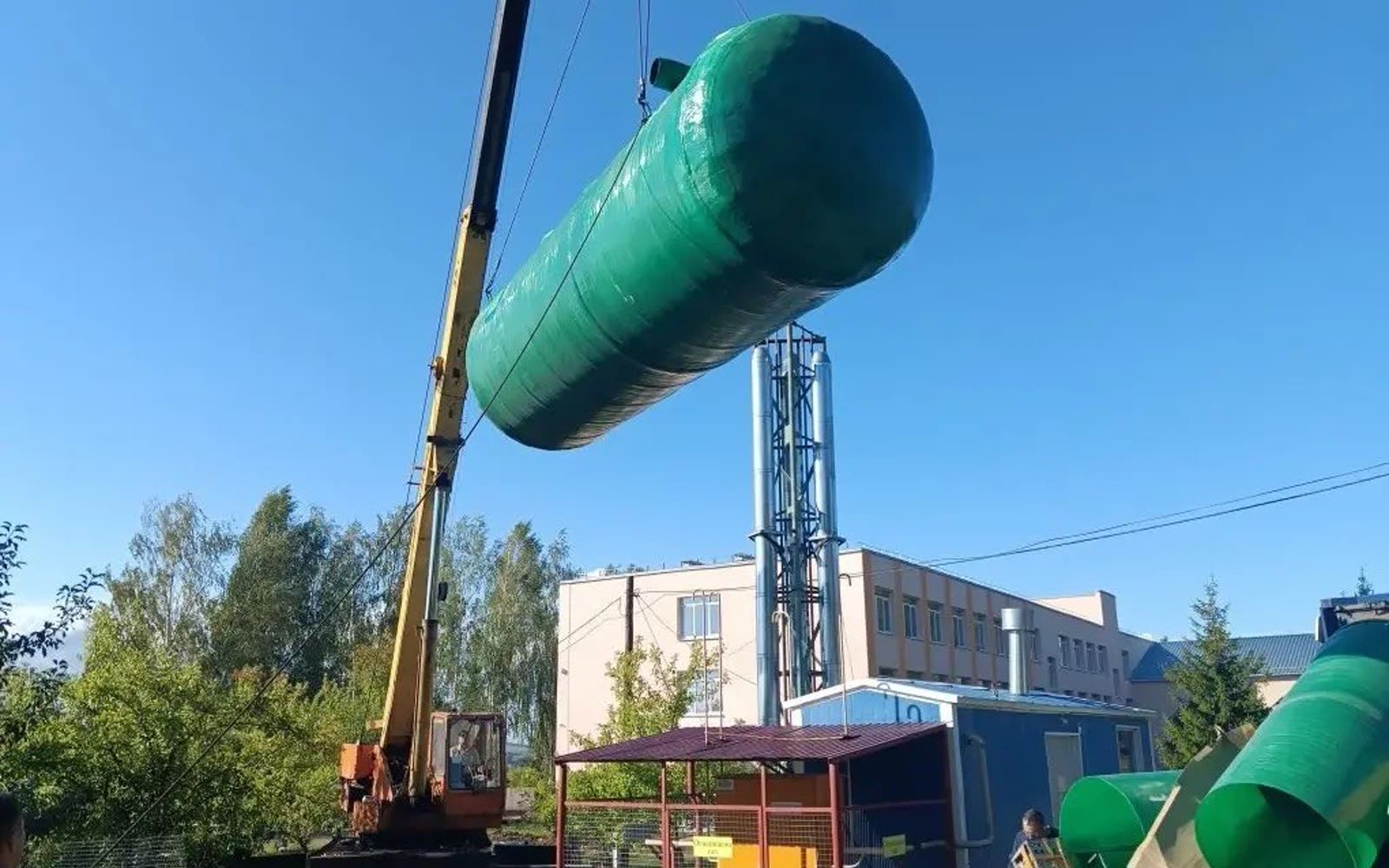 Очистные сооружения для школьного объекта — фото 9